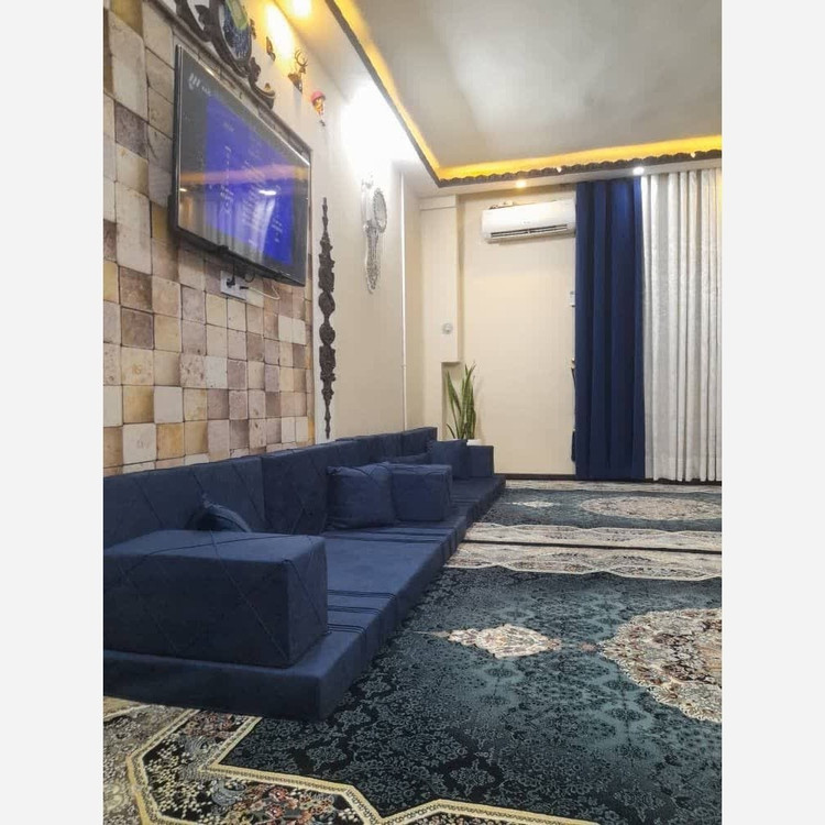 مبل عربی هفت تکه دو متری با تشک ابر سرد 10 سانت