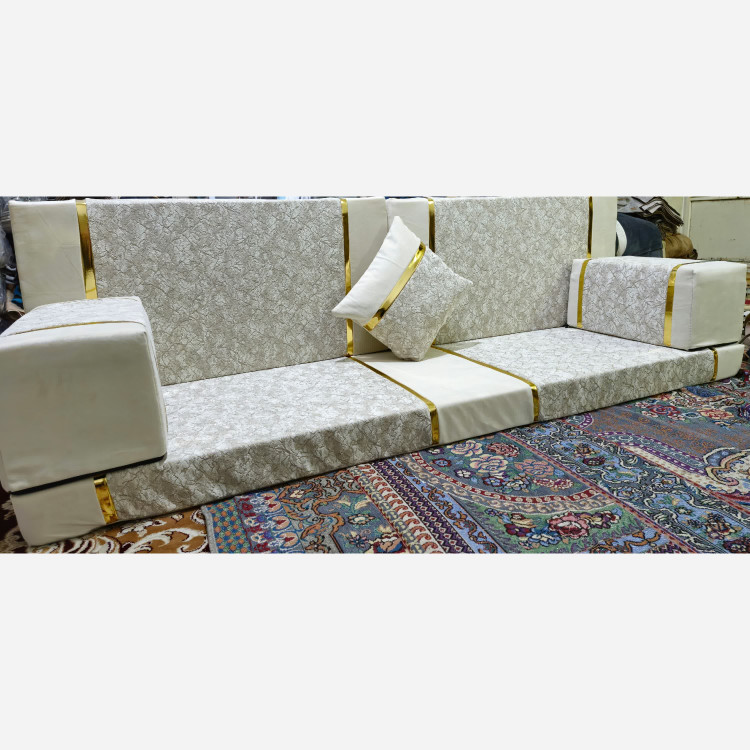 شاه نشین مبل خلیجی شیک و زیبا (پس کرایه)