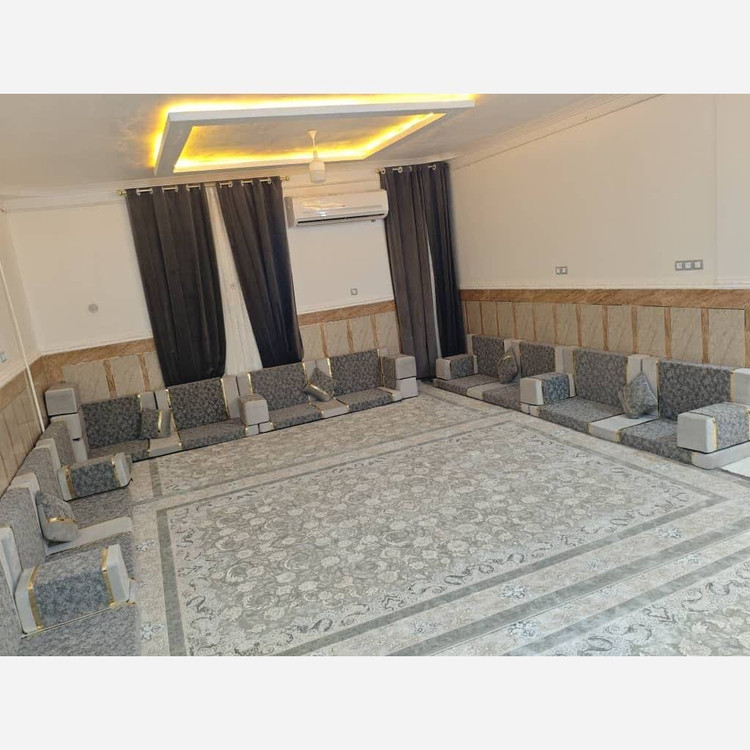 شاه نشین مبل خلیجی شیک و زیبا (پس کرایه)