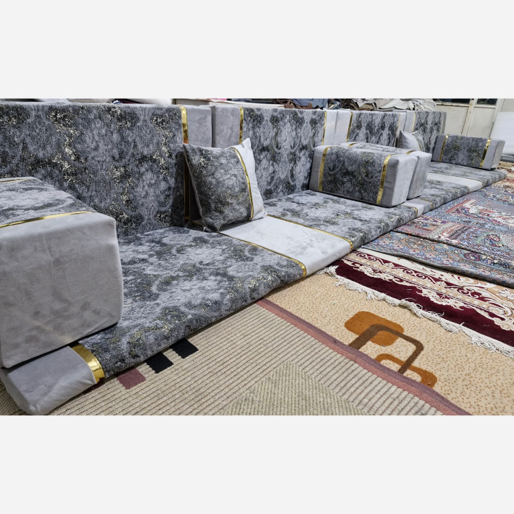 شاه نشین مبل خلیجی شیک و زیبا (پس کرایه)