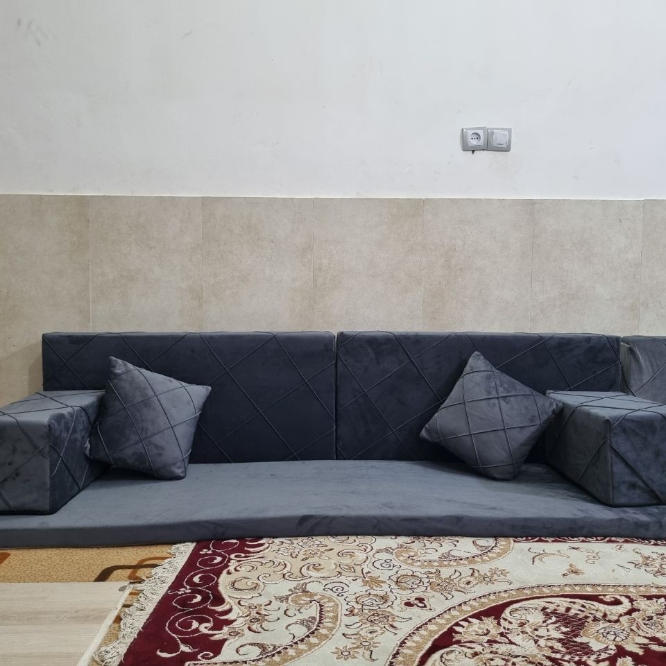 مبل خلیجی عربی پشتی سنتی شاه نشین (پس کرایه)