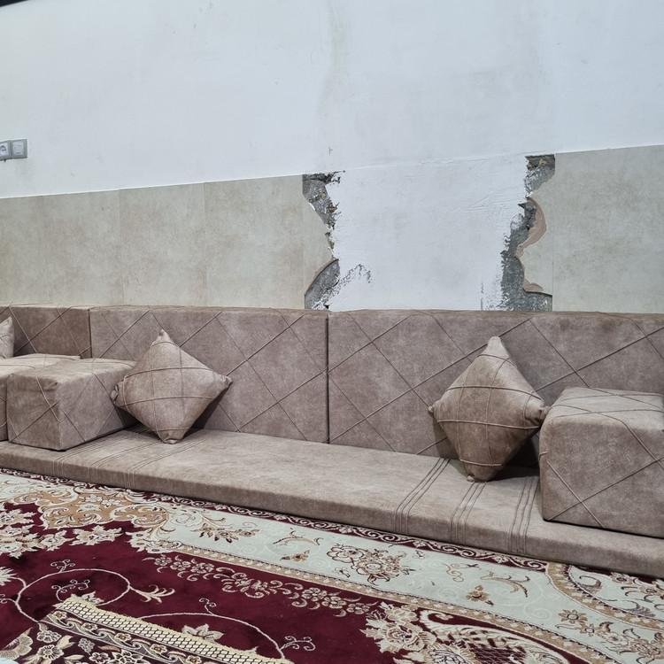 مبل خلیجی عربی پشتی سنتی شاه نشین (پس کرایه)