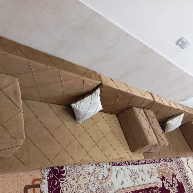 مبل خلیجی عربی پشتی سنتی شاه نشین (پس کرایه)
